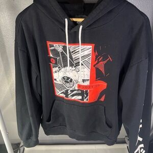 Star Wars - Heroes & Villains - Black and Red Graphic Hoodie - Men’s Medium (M)